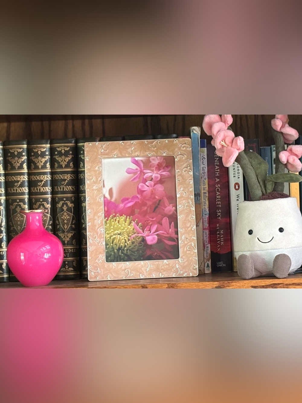 Jellycat Amuseables Pink Orchid* RETIRED 1/1/2026** BNWT 100% Authentic - Picture 4 of 11
